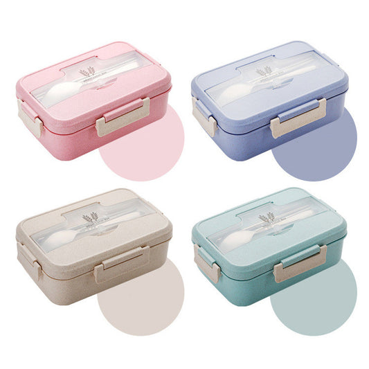 Lunch Box with Cutlery Sets