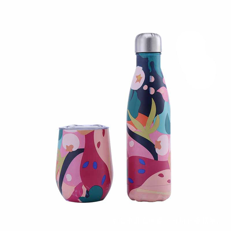 Artistic Insulated Bottle/ Cup Sets