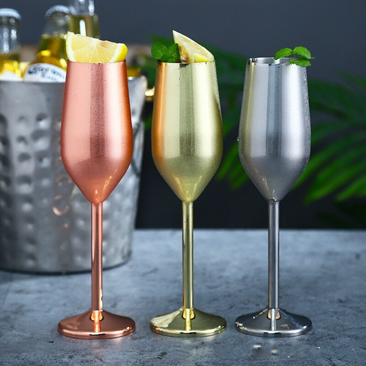 Camping Champagne Flutes