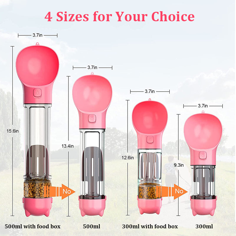 3-in-1 Dog Water Bottle