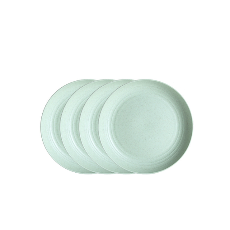 4 Piece Pastel Plate Set