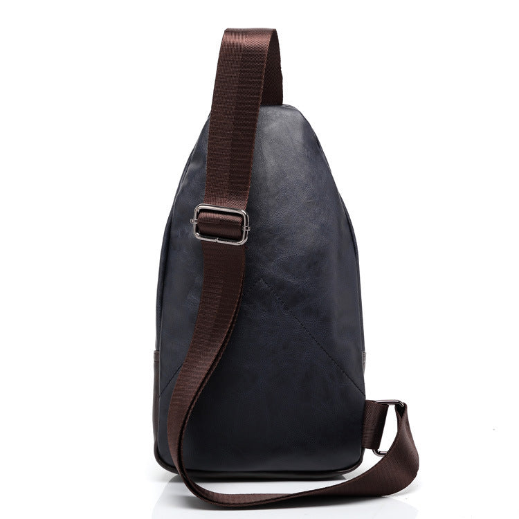 Faux Leather Chest Bags