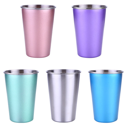 Colourful Camping Cups
