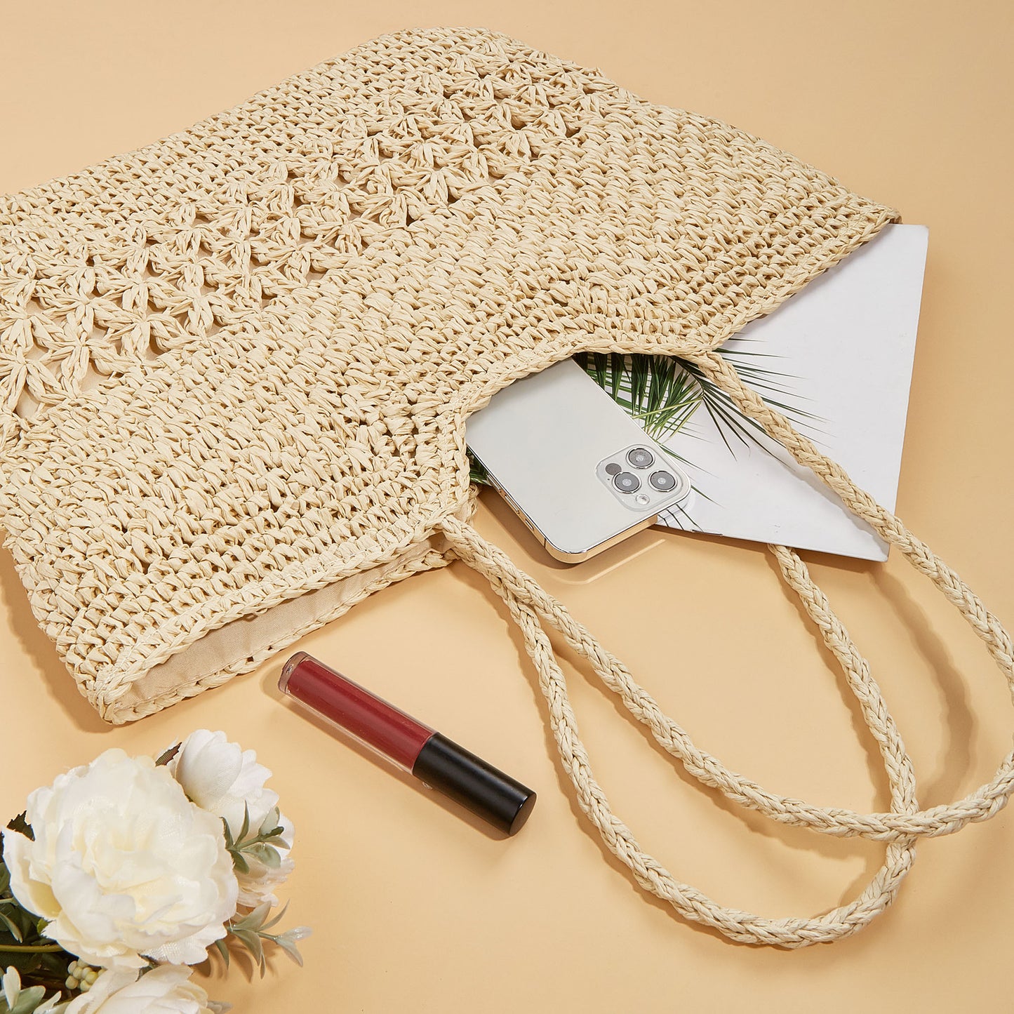 Straw Beach Bags
