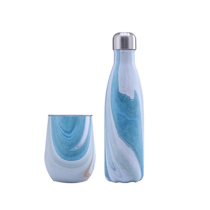 Artistic Insulated Bottle/ Cup Sets