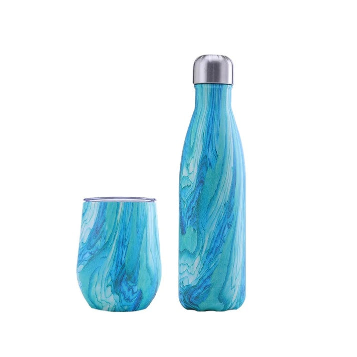 Artistic Insulated Bottle/ Cup Sets