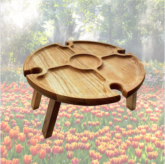Foldable Picnic Table (Round)