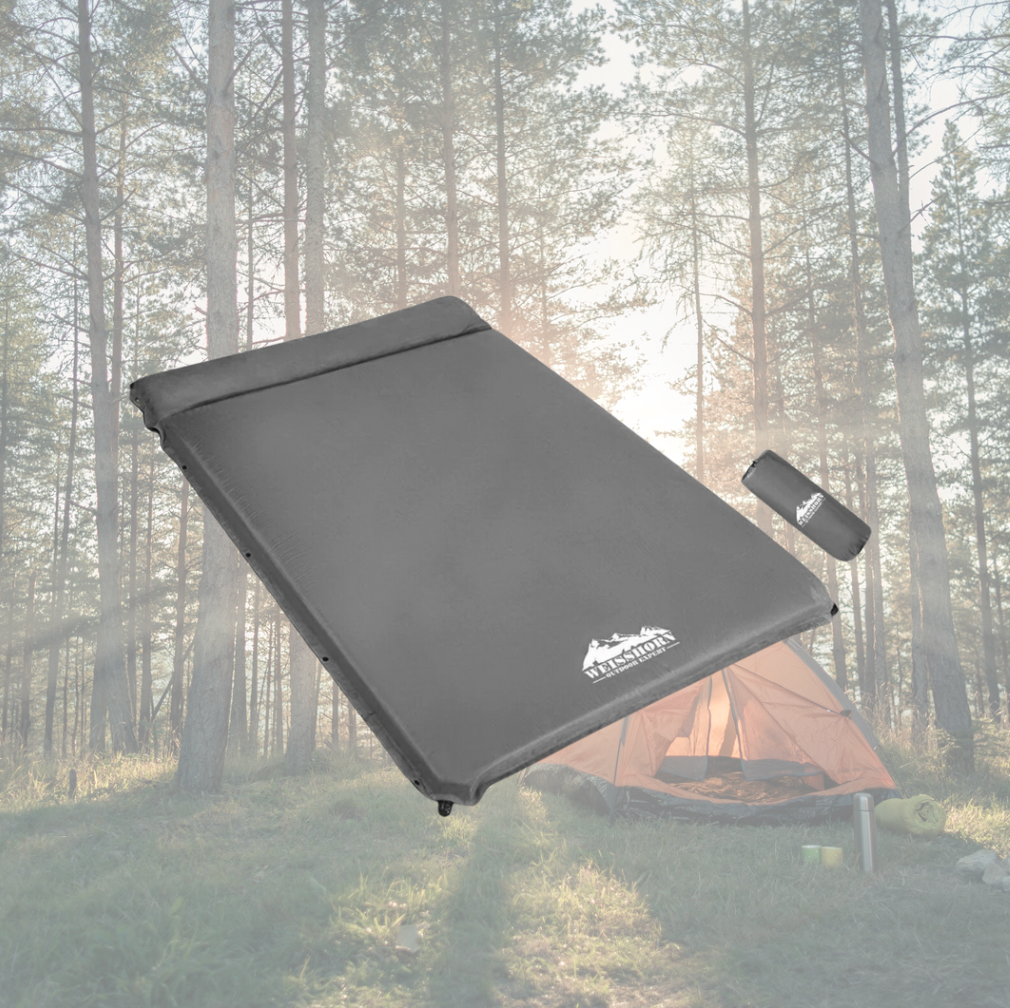 Self-inflating Extendable Double Camping Mattress