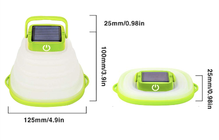 Collapsible Camping Solar Light