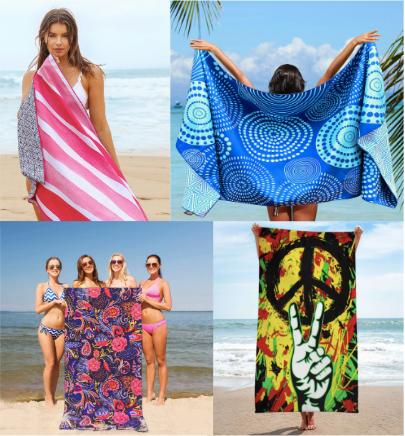 Freedom Sand proof Quick-dry Beach Towels