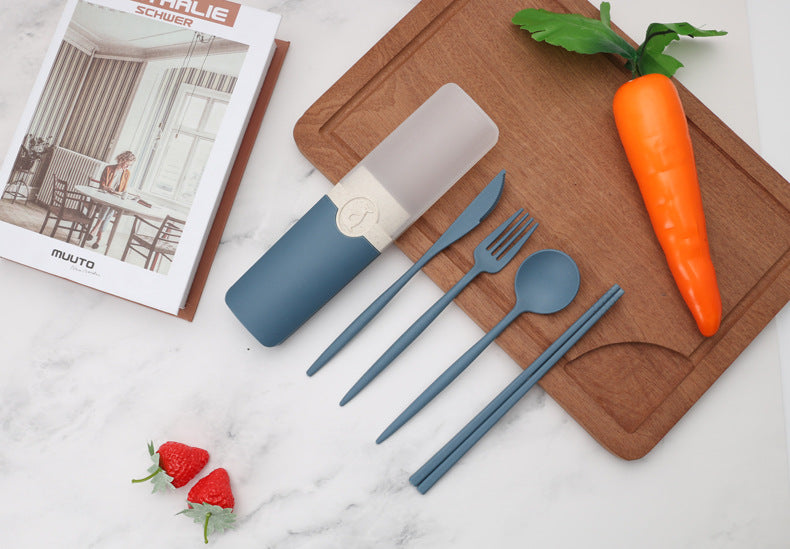 Colourful Travel Cutlery Box Sets