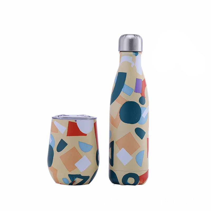 Artistic Insulated Bottle/ Cup Sets