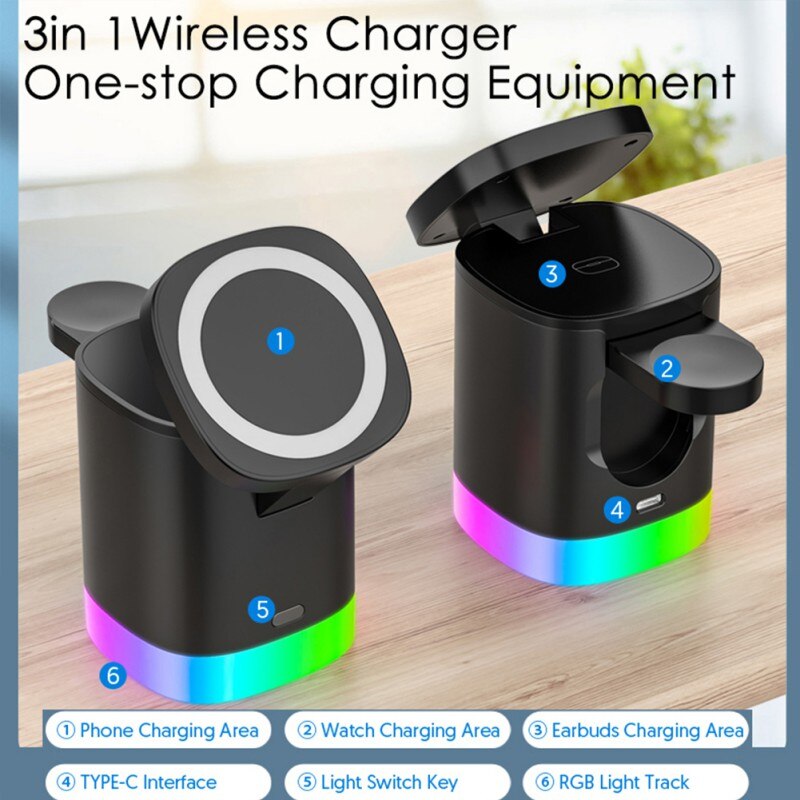 3-in-1 Magnetic Wireless Chargers