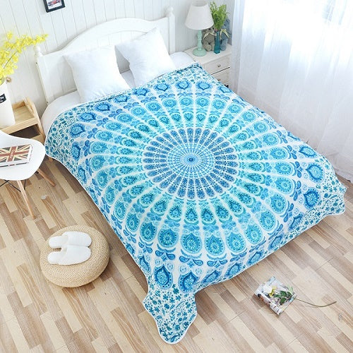 Mandala Fleece Blankets