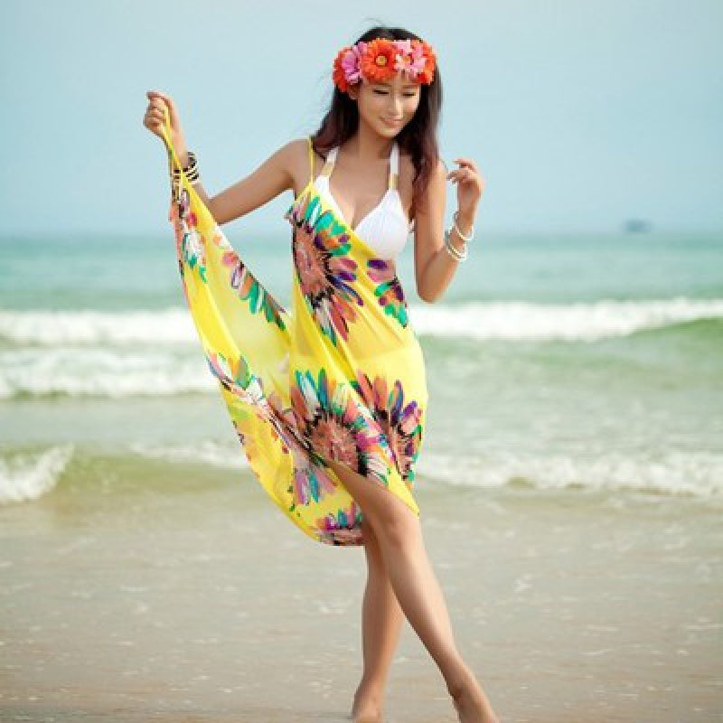 Flower Beach Sarongs