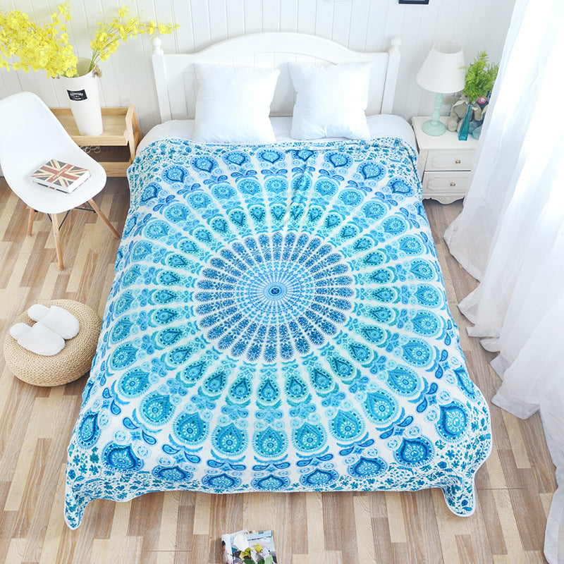 Mandala Fleece Blankets