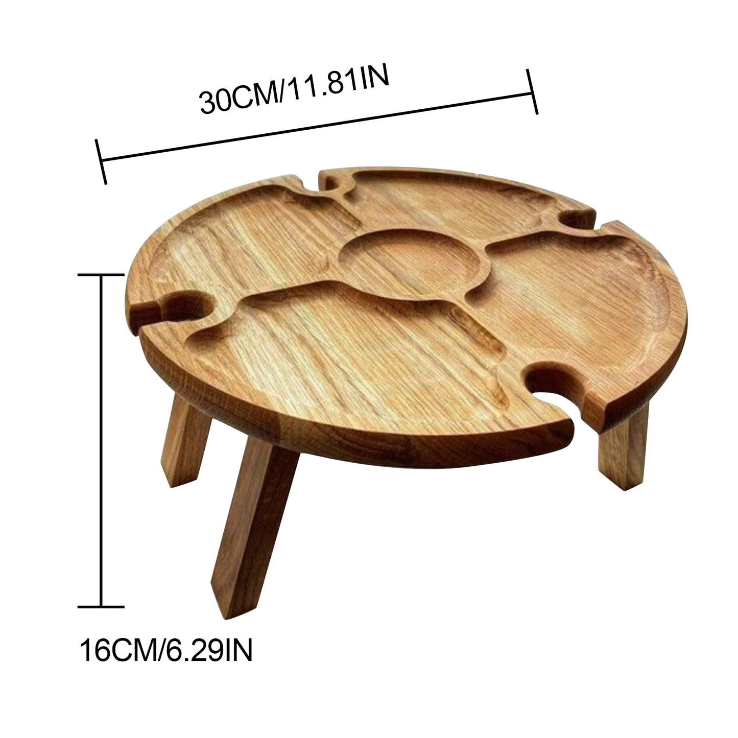 Foldable Picnic Table (Round)