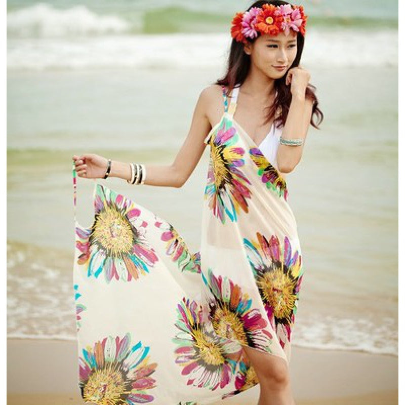 Flower Beach Sarongs
