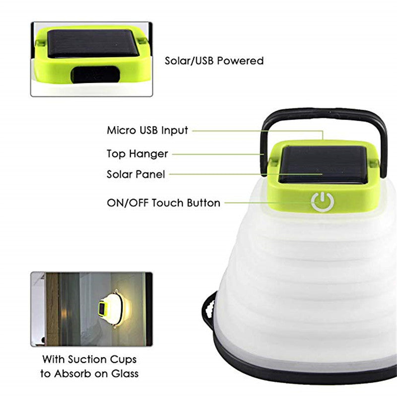 Collapsible Camping Solar Light