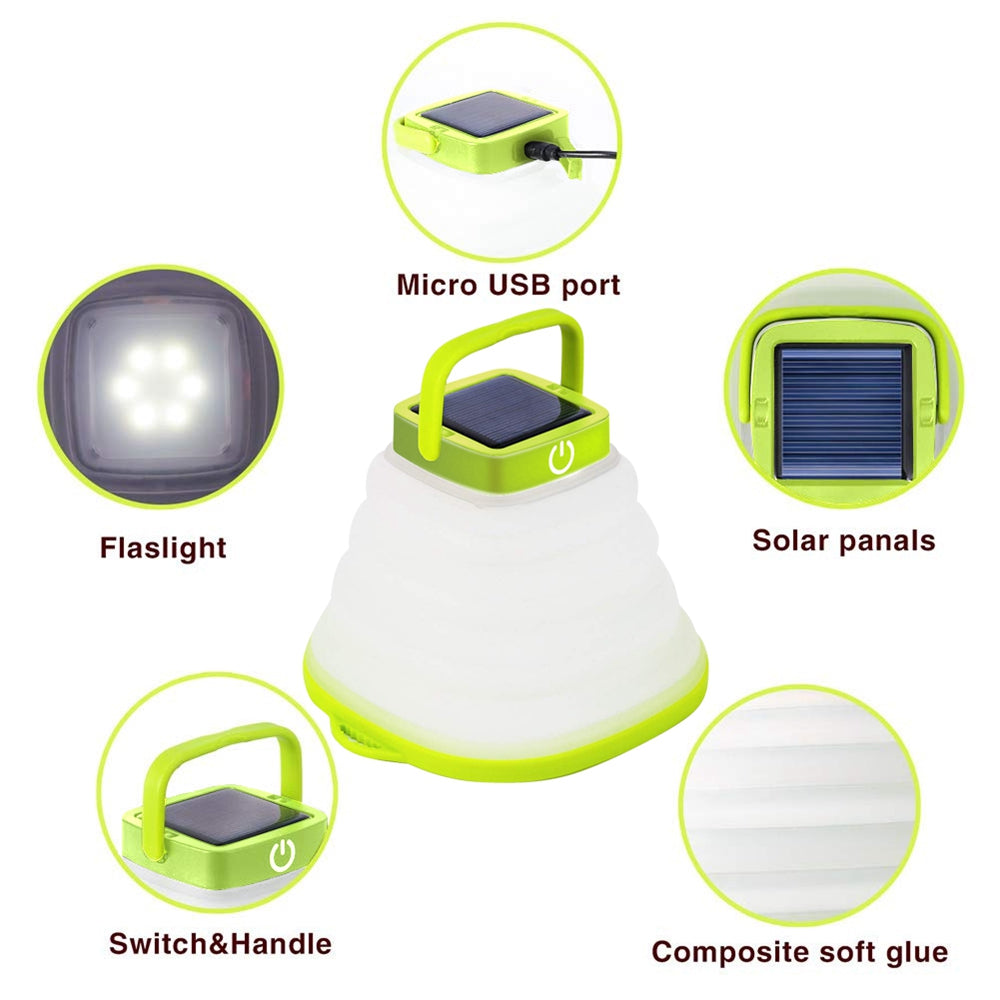 Collapsible Camping Solar Light