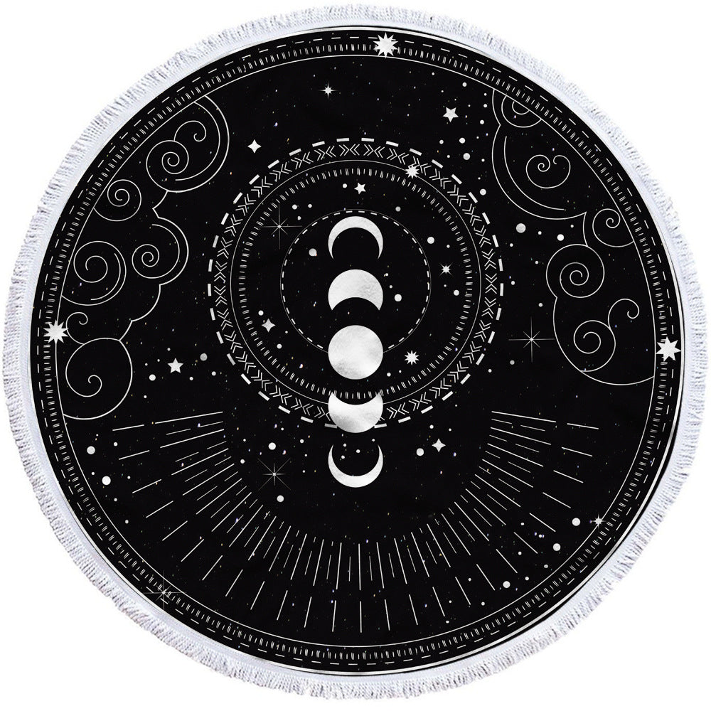 Cosmic Round Beach Towels