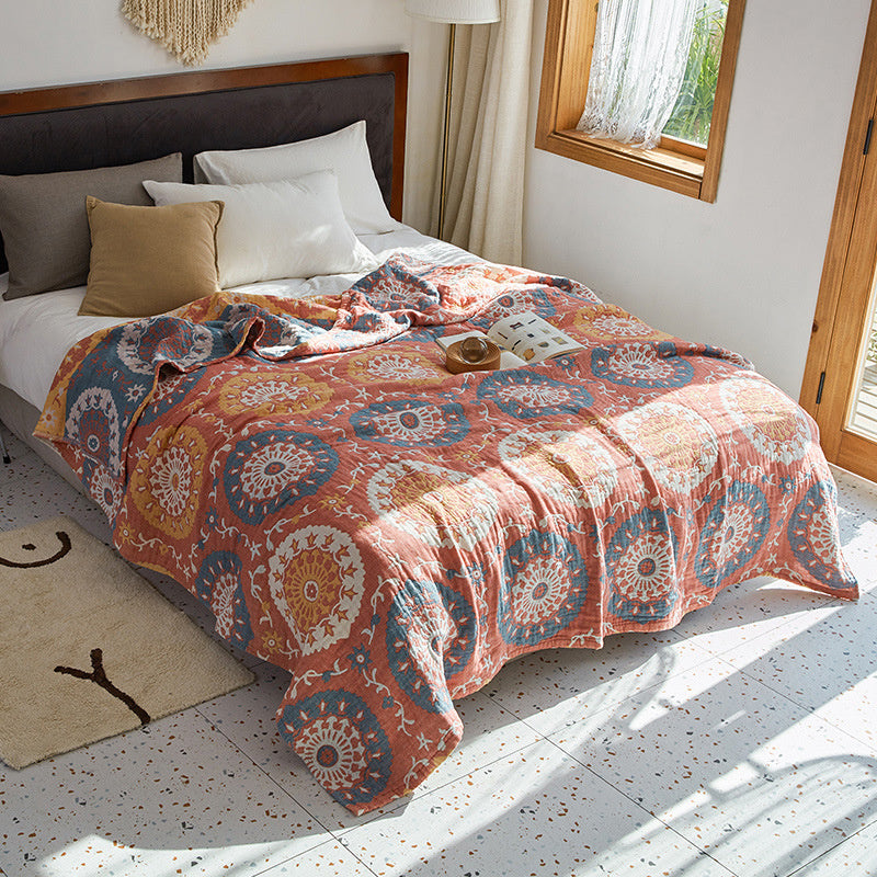 Earthy Reversible Blankets