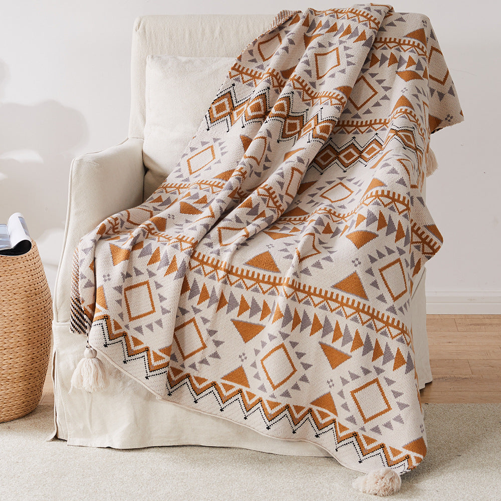 Geometric Style Blankets