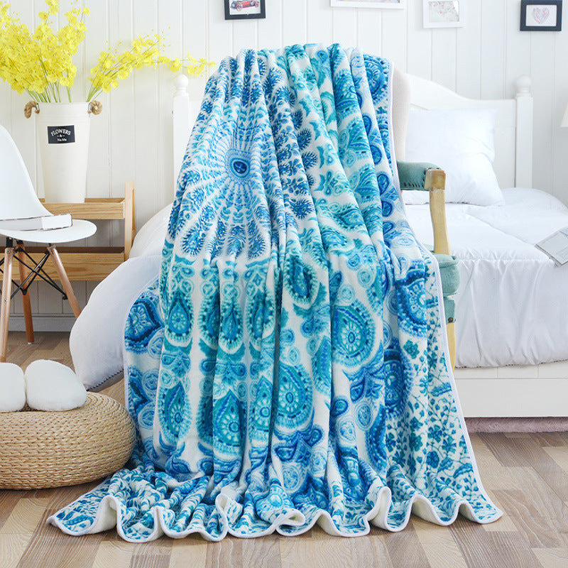 Mandala Fleece Blankets