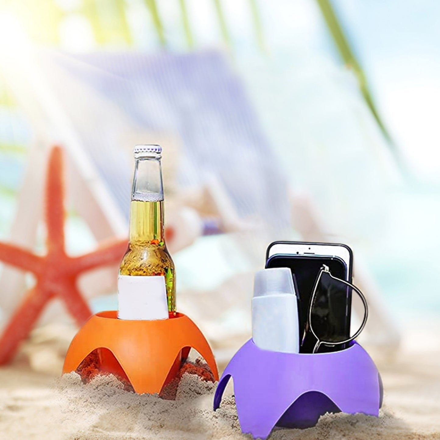 Beach Cup Holders