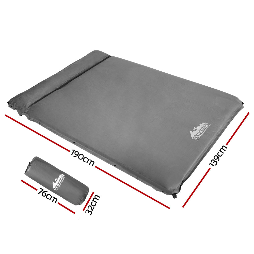 Self-inflating Extendable Double Camping Mattress
