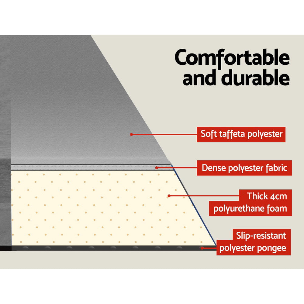 Self-inflating Extendable Double Camping Mattress