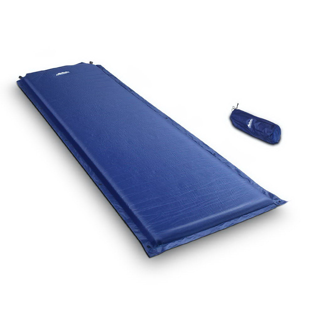 Self-inflating Extendable Camping Mattress (Blue)