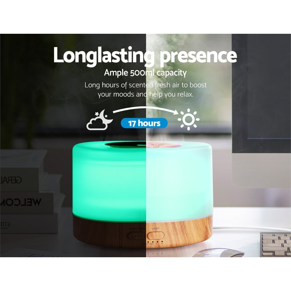 4-in-1 Ultrasonic LED Aroma Diffuser