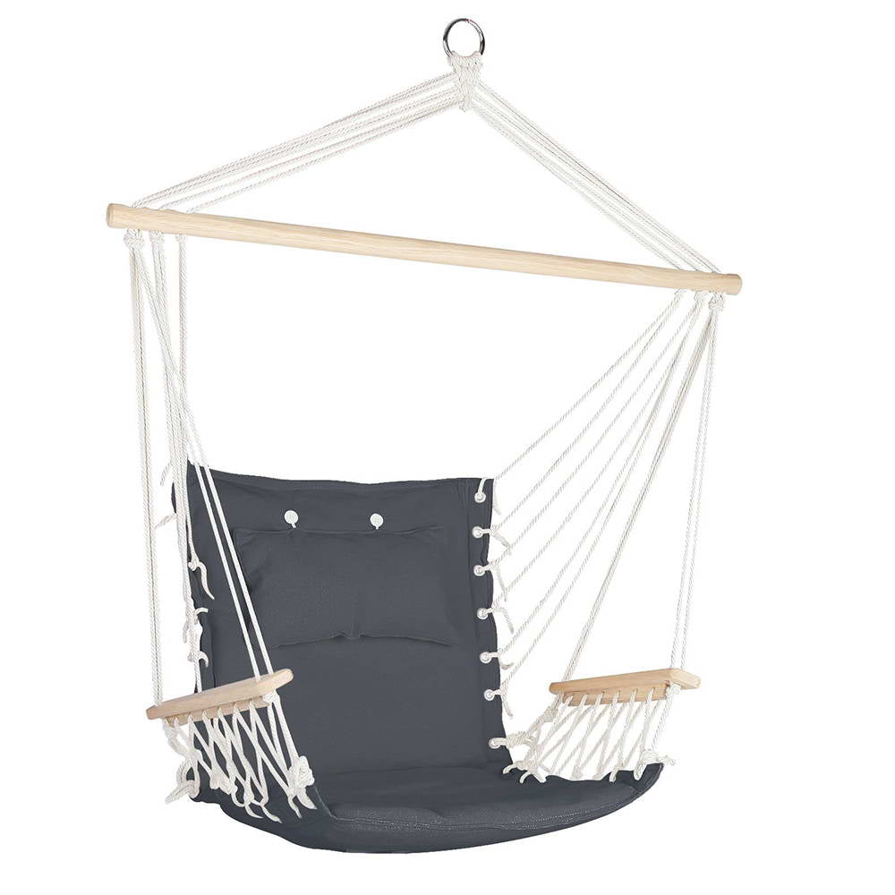 Nautical Swing Chair - Charcoal