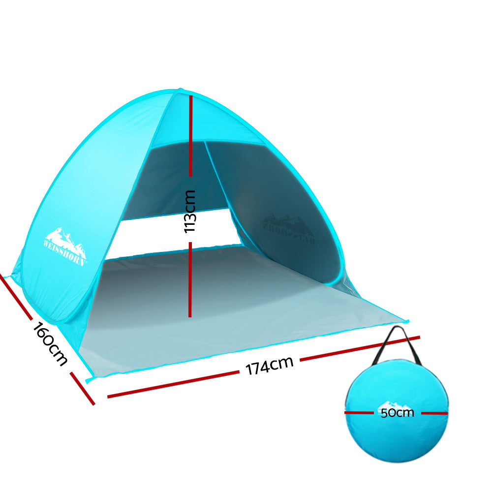 Instant Pop Up Beach Tent 2