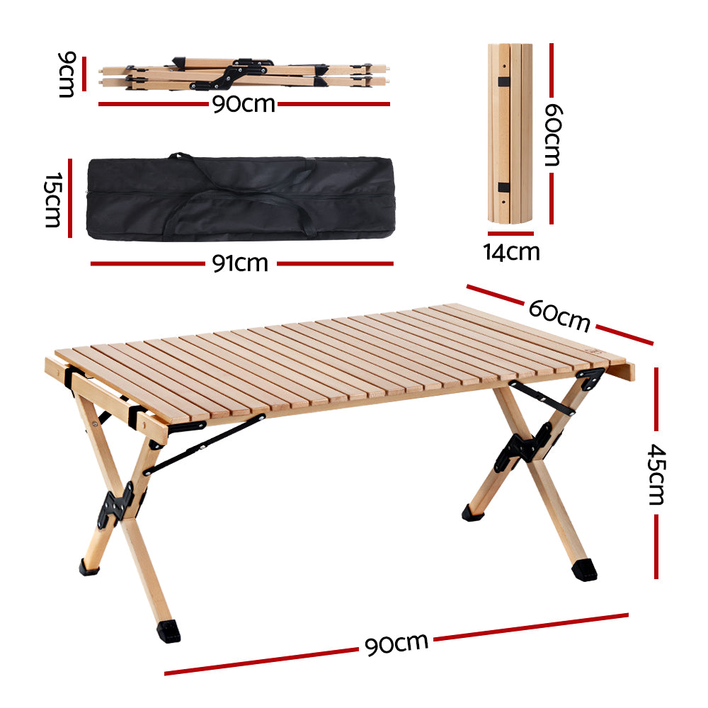 Foldable Camping Picnic Table (90CM)