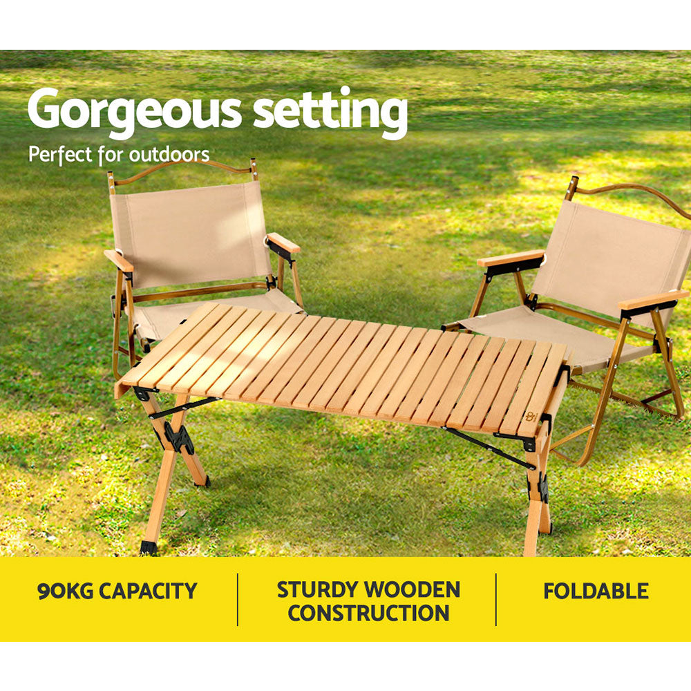 Foldable Camping Picnic Table (90CM)