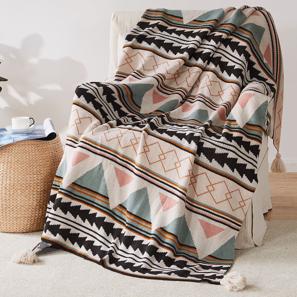 Geometric Style Blankets