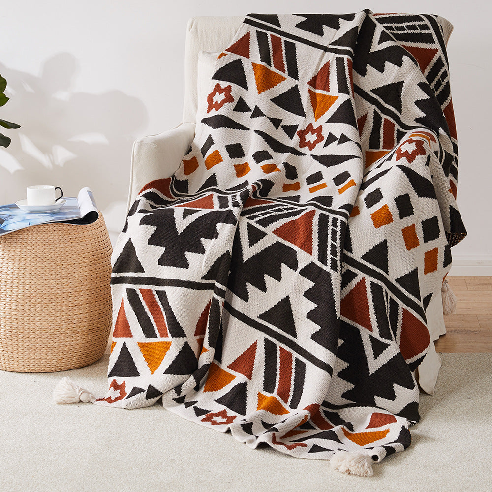 Geometric Style Blankets