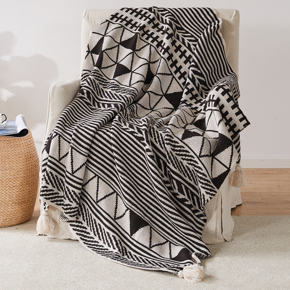 Geometric Style Blankets