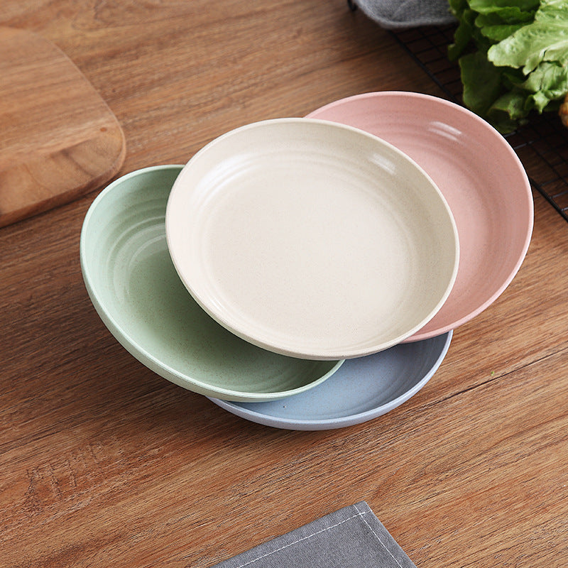 4 Person Pastel Dinner Set