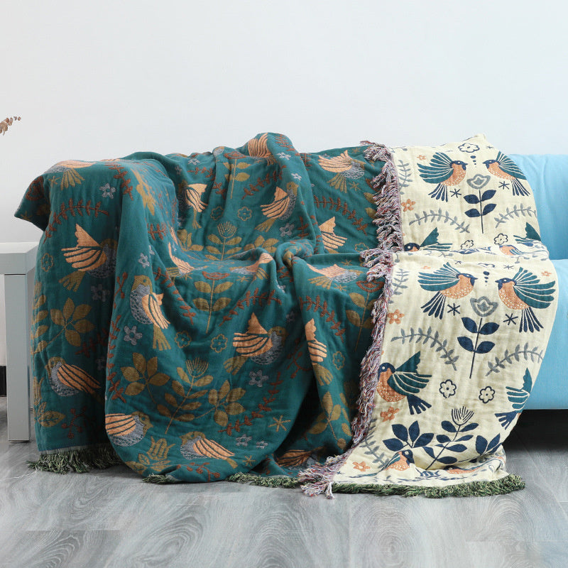 Earthy Reversible Blankets
