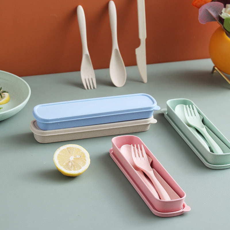 4 Person Pastel Dinner Set