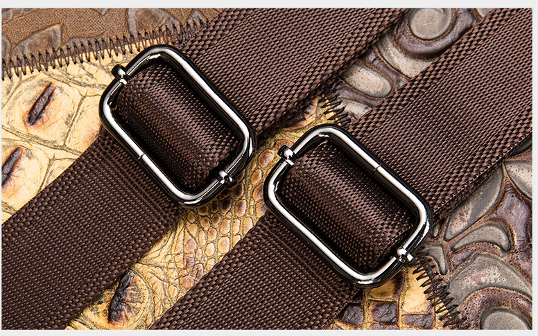 Unique Leather Patchwork Handbag/ Backpack 2