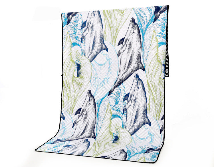Tropical Sand proof Quick-dry Beach Towels