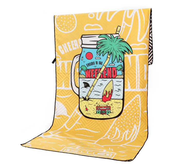 Tropical Sand proof Quick-dry Beach Towels