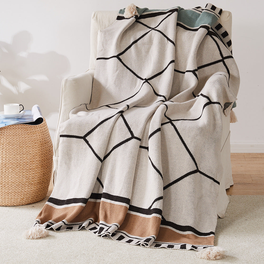 Geometric Style Blankets
